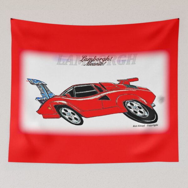 Item preview, Exotic Cars  //  Lamborg Meanie! designed and sold by Imagin8er.