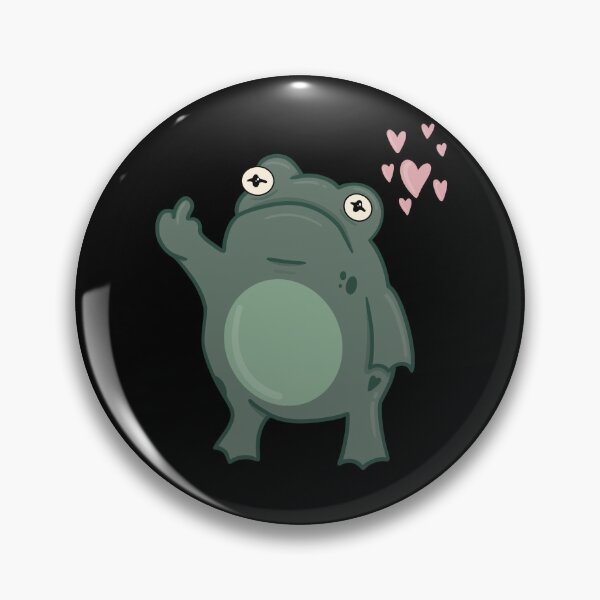 Item preview, Love/Hate Frog designed and sold by liffegraphics.