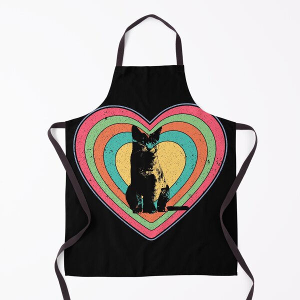 Item preview, Valentine’s Day Cat Vintage Retro Heart designed and sold by AnimalsSpace.