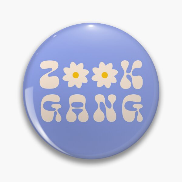Item preview, Blue Zook Gang with Flowers | Y2K Retro Sticker designed and sold by stoicjimny.