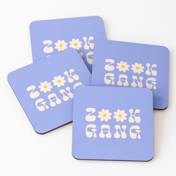 Item preview, Blue Zook Gang with Flowers | Y2K Retro Sticker designed and sold by stoicjimny.
