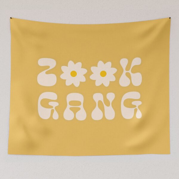 Item preview, Yellow Zook Gang with Flowers | Y2K Retro Sticker designed and sold by stoicjimny.