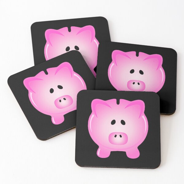 Item preview, Piggy Bank Cute Pink Pig Moneybox designed and sold by CreativeBridge.