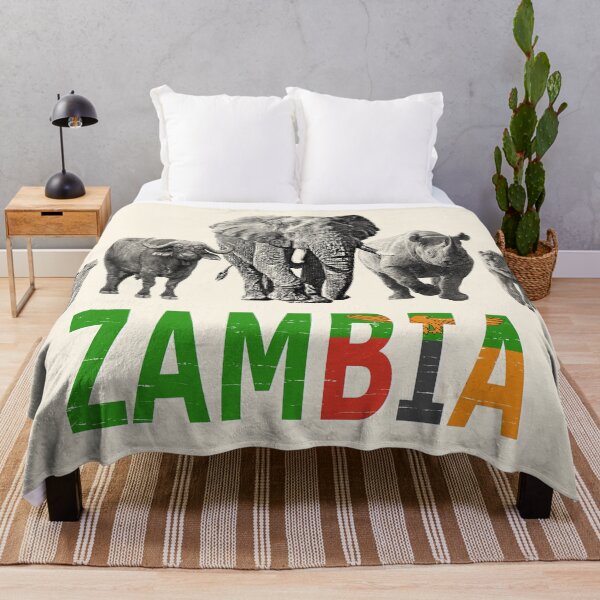 Item preview, Zambia Wildlife Big Five Safari for Zambia Fans designed and sold by Scotch Macaskill.