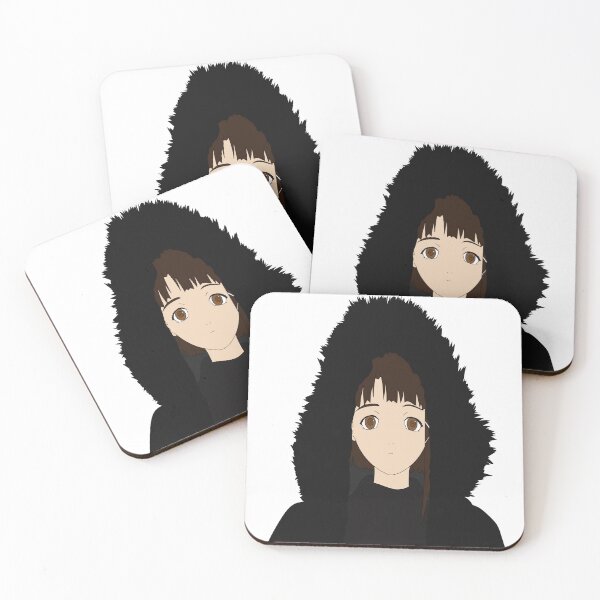 Item preview, Lain in a fur coat designed and sold by thotwire.