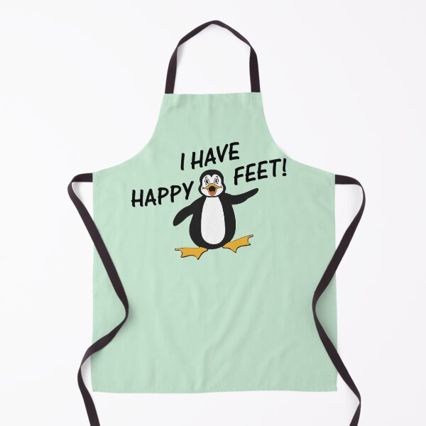 Item preview, Happy Penguin Happy Feet designed and sold by ironydesigns.