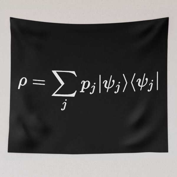 Item preview, density matrix, quantum information and physics designed and sold by NoetherSym.