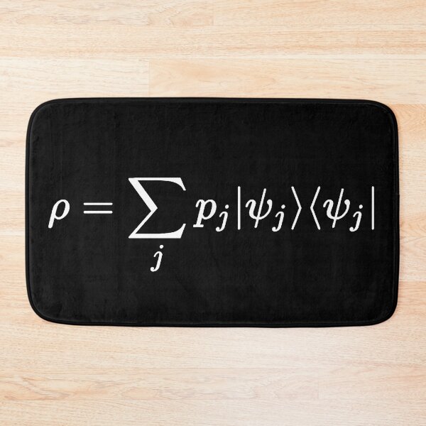 Item preview, density matrix, quantum information and physics designed and sold by NoetherSym.
