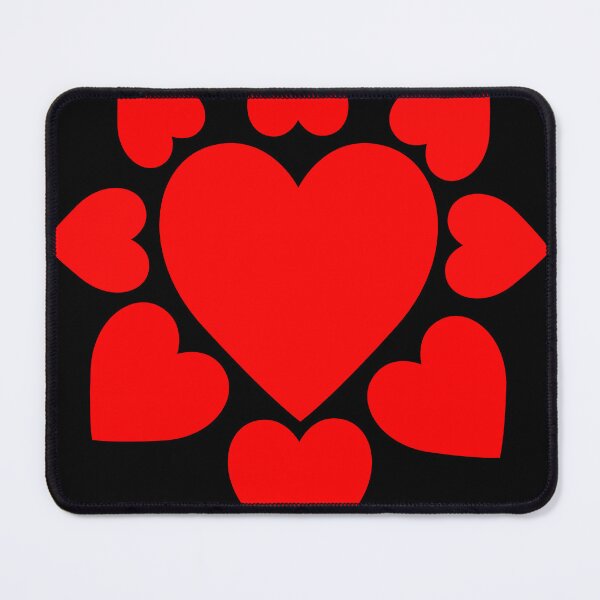 Item preview, RED Heart Emoji (Red Heart Framed) - (Gift Heart Designs) designed and sold by LEOEXPRESS.