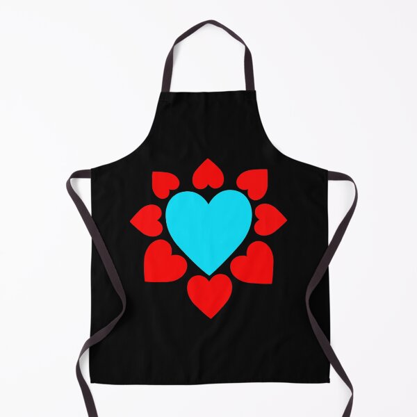 Item preview, Blue Heart Emoji (Red Heart Framed) - (Gift Heart Designs) designed and sold by LEOEXPRESS.