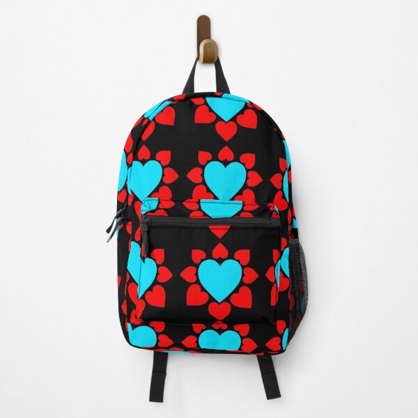 Item preview, Blue Heart Emoji (Red Heart Framed) - (Gift Heart Designs) designed and sold by LEOEXPRESS.