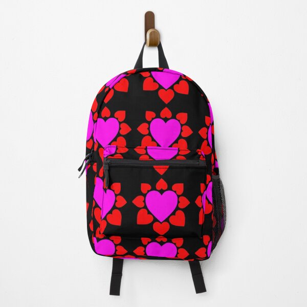 Item preview, Pink Heart Emoji (Red Heart Framed) - (Gift Heart Designs) designed and sold by LEOEXPRESS.