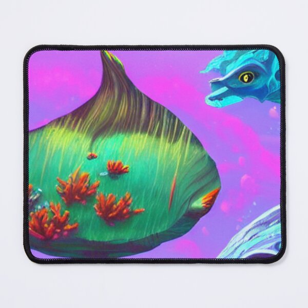 Item preview, Amazing deep water flora and fauna concept art 42 designed and sold by artstore911.