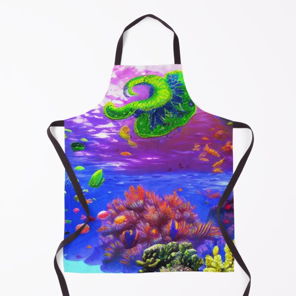 Item preview, Amazing deep water flora and fauna concept art 43 designed and sold by artstore911.
