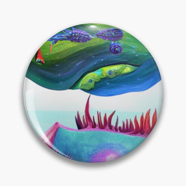 Item preview, Amazing deep water flora and fauna concept art 44 designed and sold by artstore911.