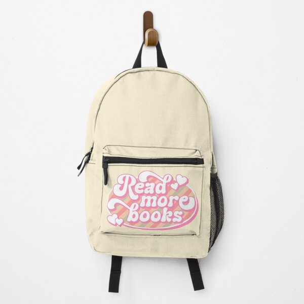 Item preview, Read More Books - Books Lover Retro Preppy Pastel Colorful Typography designed and sold by Cawaiico.