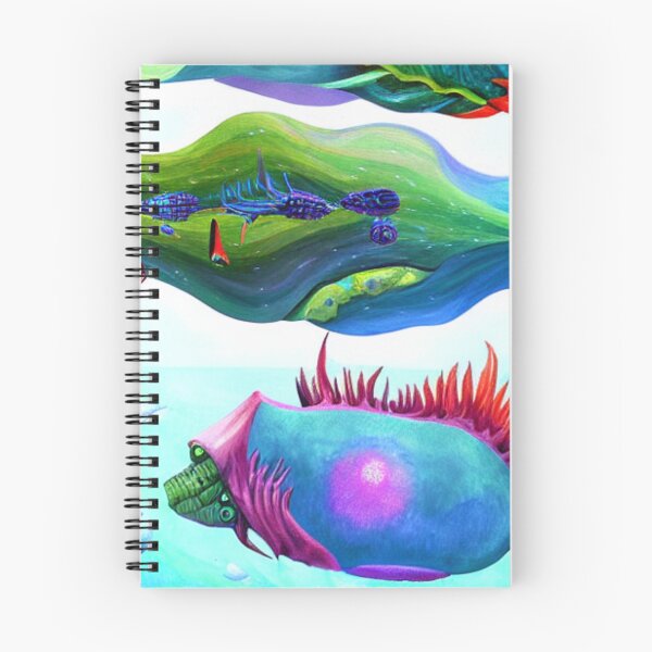 Item preview, Amazing deep water flora and fauna concept art 44 designed and sold by artstore911.
