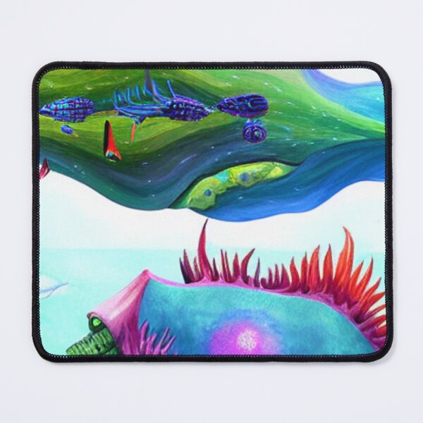 Item preview, Amazing deep water flora and fauna concept art 44 designed and sold by artstore911.