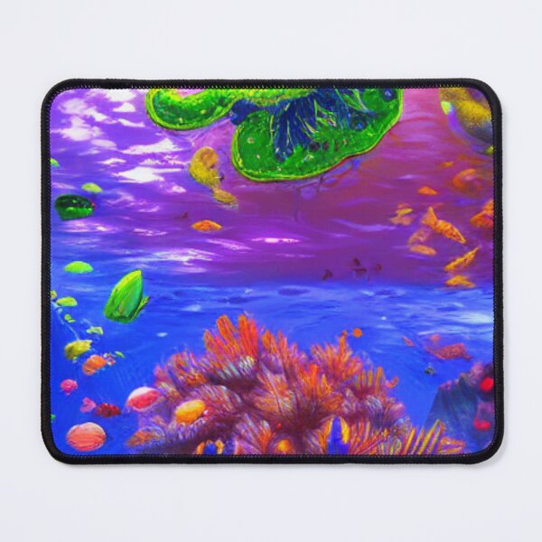 Item preview, Amazing deep water flora and fauna concept art 43 designed and sold by artstore911.