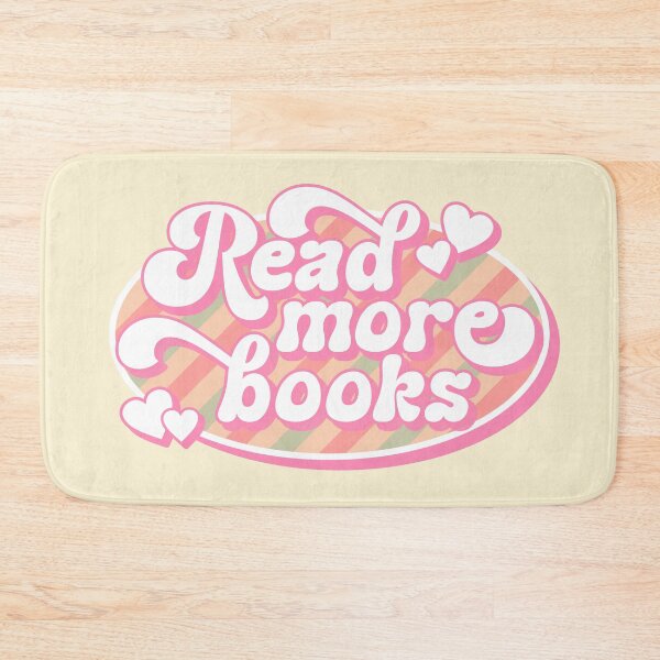 Item preview, Read More Books - Books Lover Retro Preppy Pastel Colorful Typography designed and sold by Cawaiico.