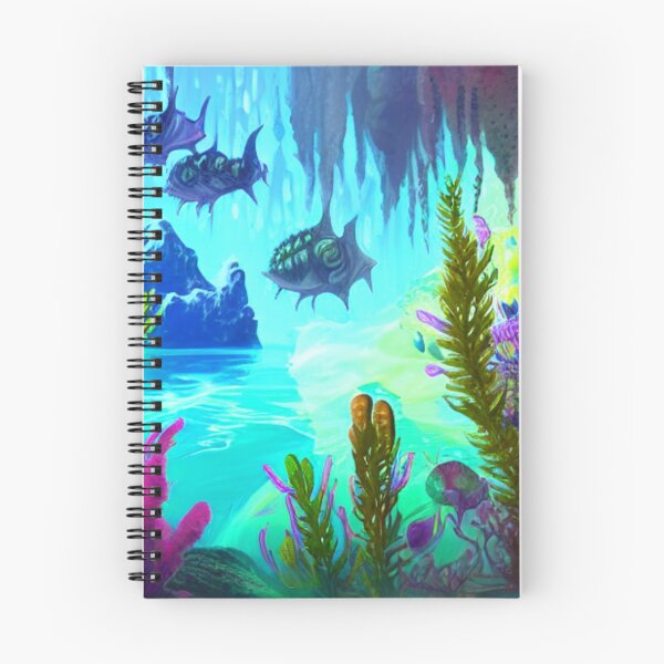 Item preview, Amazing deep water flora and fauna concept art 45 designed and sold by artstore911.
