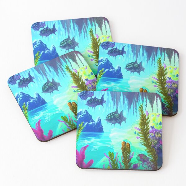 Item preview, Amazing deep water flora and fauna concept art 45 designed and sold by artstore911.