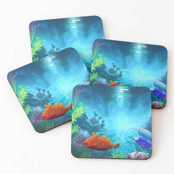 Item preview, Amazing deep water flora and fauna concept art 46 designed and sold by artstore911.
