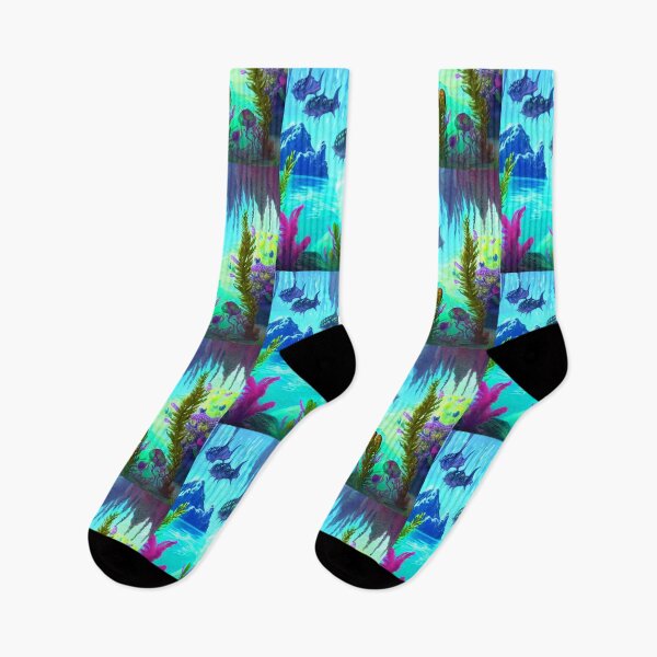 Item preview, Amazing deep water flora and fauna concept art 45 designed and sold by artstore911.