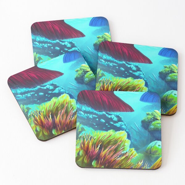 Item preview, Amazing deep water flora and fauna concept art 47 designed and sold by artstore911.
