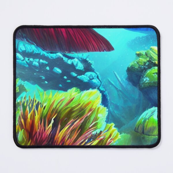 Item preview, Amazing deep water flora and fauna concept art 47 designed and sold by artstore911.