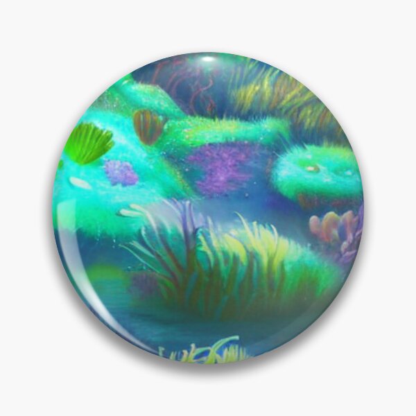 Item preview, Amazing deep water flora and fauna concept art 48 designed and sold by artstore911.