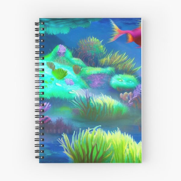 Item preview, Amazing deep water flora and fauna concept art 48 designed and sold by artstore911.
