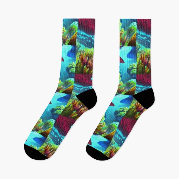 Item preview, Amazing deep water flora and fauna concept art 47 designed and sold by artstore911.