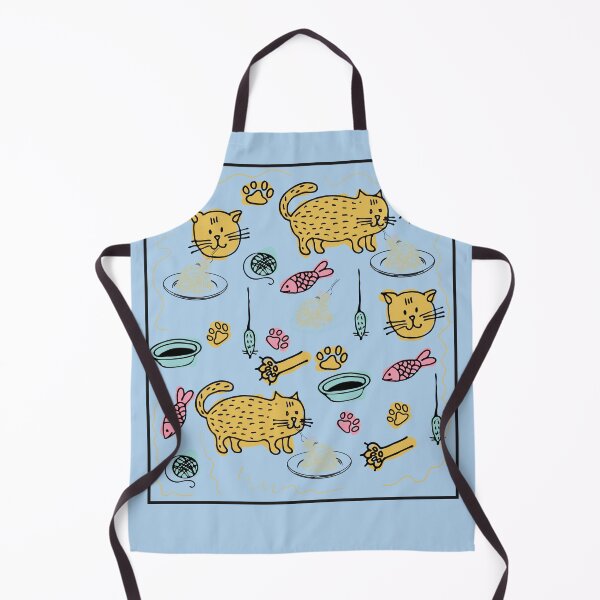 Item preview, Copy of Funny Cat Eating Spaghetti Pattern designed and sold by fatydesignspace.