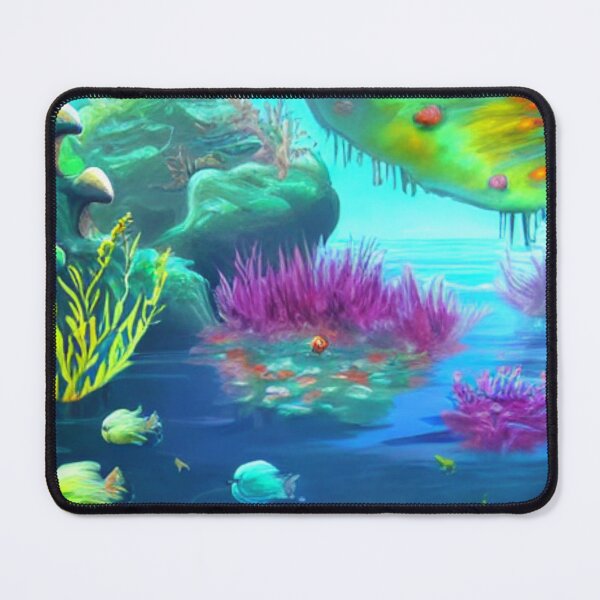 Item preview, Amazing deep water flora and fauna concept art 49 designed and sold by artstore911.