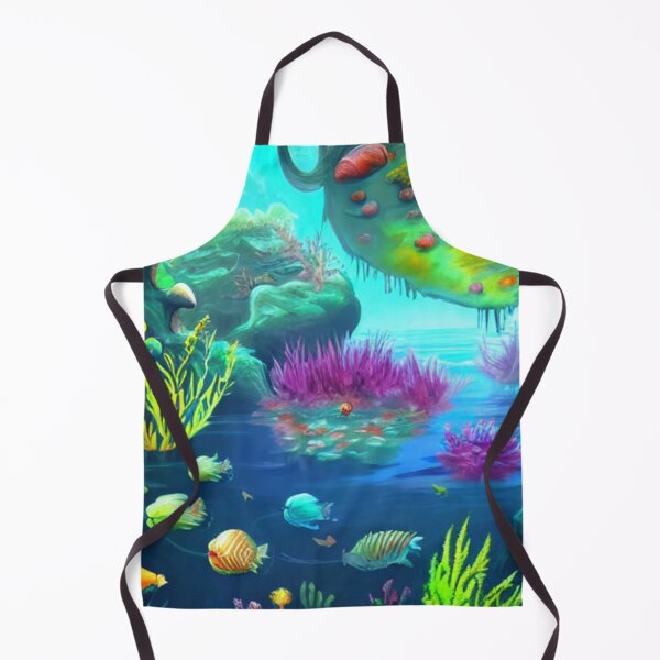 Item preview, Amazing deep water flora and fauna concept art 49 designed and sold by artstore911.