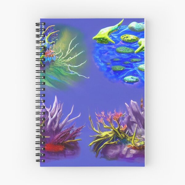 Item preview, Amazing deep water flora and fauna concept art 52 designed and sold by artstore911.