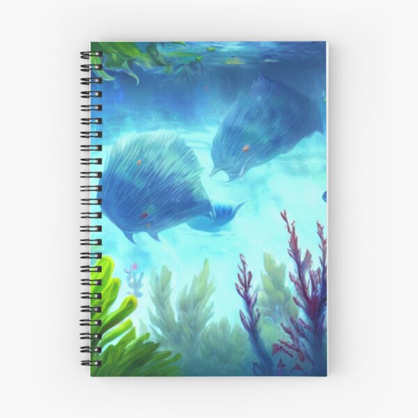 Item preview, Amazing deep water flora and fauna concept art 54 designed and sold by artstore911.