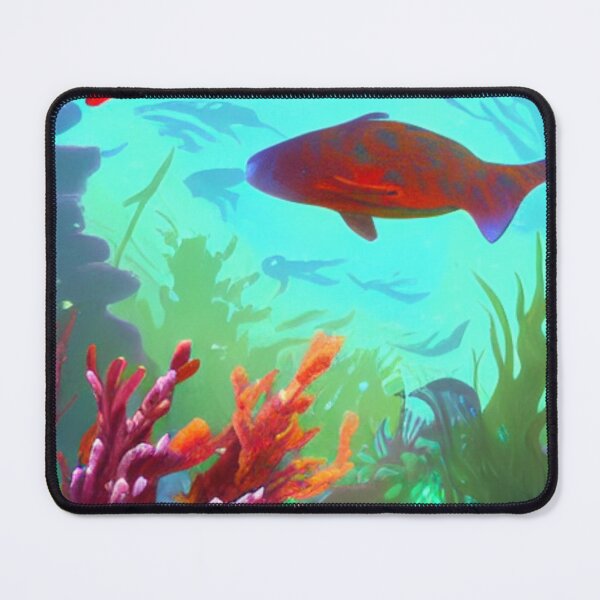 Item preview, Amazing deep water flora and fauna concept art 55 designed and sold by artstore911.