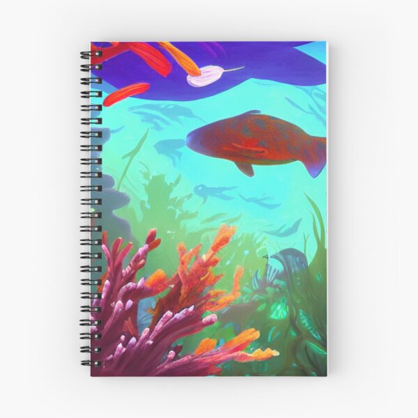 Item preview, Amazing deep water flora and fauna concept art 55 designed and sold by artstore911.