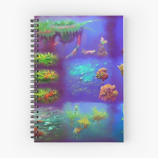 Item preview, Amazing deep water flora and fauna concept art 56 designed and sold by artstore911.