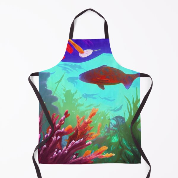 Item preview, Amazing deep water flora and fauna concept art 55 designed and sold by artstore911.