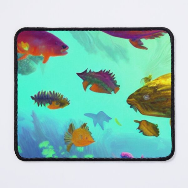 Item preview, Amazing deep water flora and fauna concept art 58 designed and sold by artstore911.
