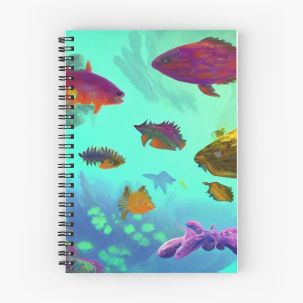 Item preview, Amazing deep water flora and fauna concept art 58 designed and sold by artstore911.