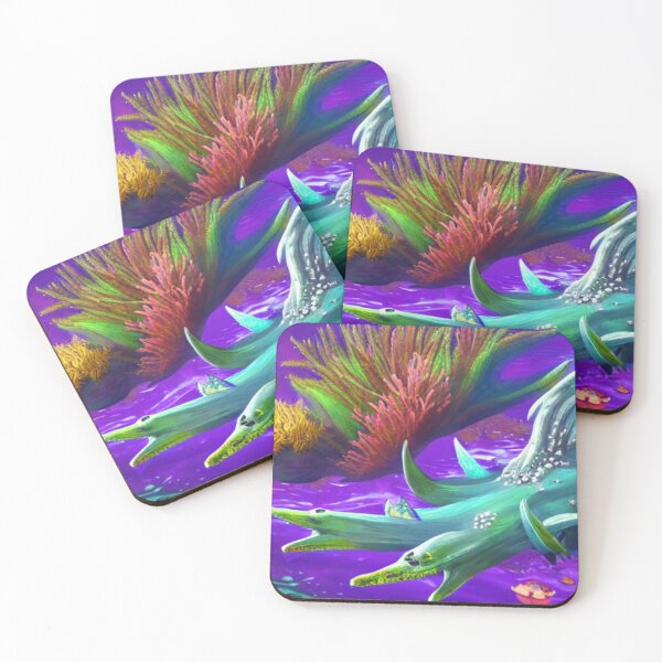 Item preview, Amazing deep water flora and fauna concept art 59 designed and sold by artstore911.
