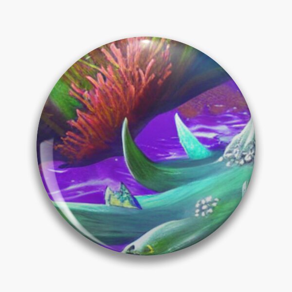 Item preview, Amazing deep water flora and fauna concept art 59 designed and sold by artstore911.