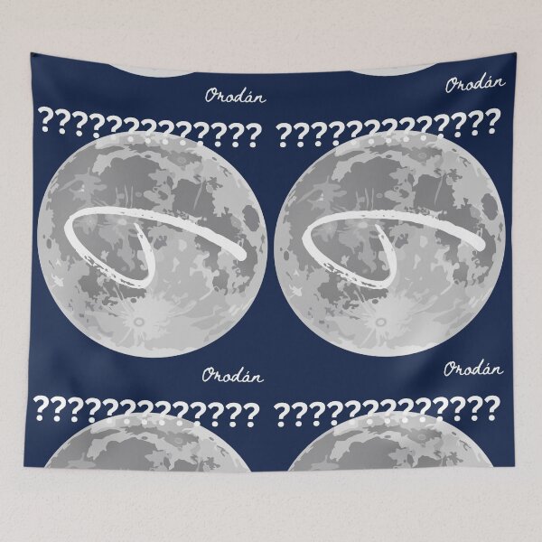 Item preview, Fullmoon mystery I dont know what it means but I clearly saw the Moon like this -THE SOLAR SYSTEM designed and sold by IORODAN.