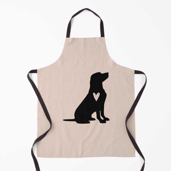 Item preview, Labrador Retriever Black Silhouette Heart Love Dog Cute designed and sold by Omoozo.