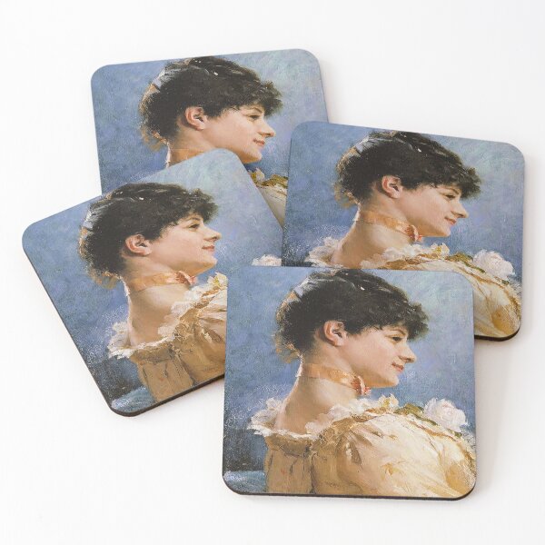 Item preview, Albert Edelfelt Brunette designed and sold by MARWA-STORE.
