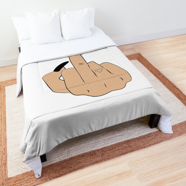 Middle Finger Mood Comforter